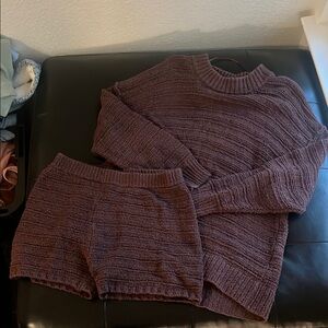 Free People Malibu Boo Sweater Set